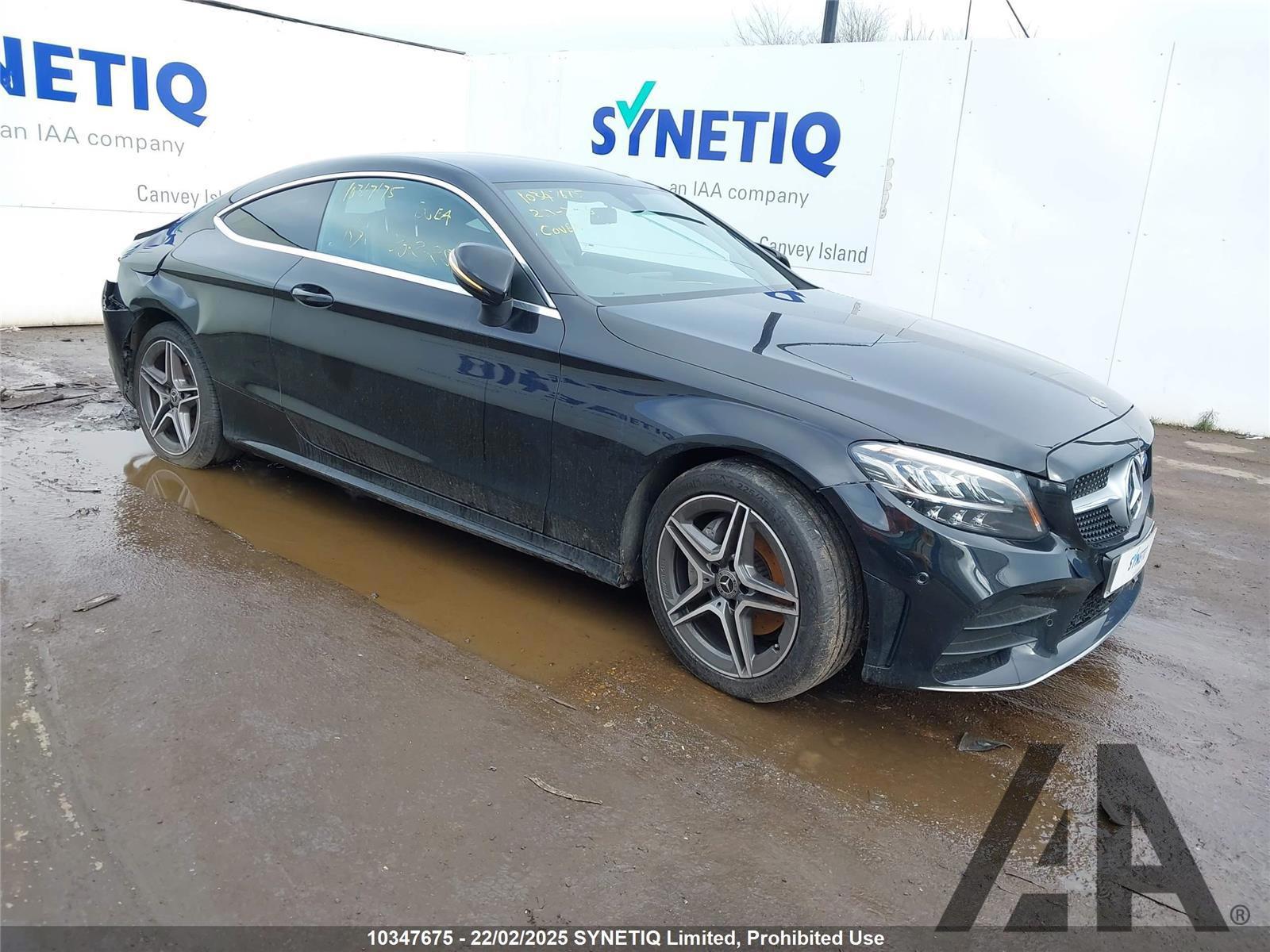 2021 MERCEDES C-CLASS C 200 AMG LINE EDITION 1497cc TURBO PETROL AUTOMATIC 2 DOOR COUPE