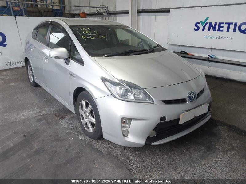 2013 TOYOTA PRIUS IMPORT VVT-I T4 1797cc PETROL/ELECTRIC CVT 5 DOOR HATCHBACK