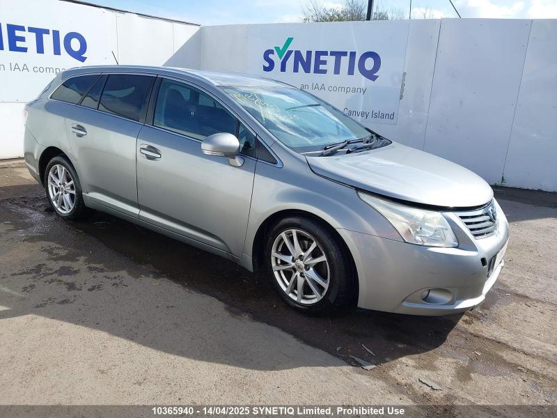 2011 TOYOTA AVENSIS TR D-4D 1998cc TURBO DIESEL MANUAL 6 Speed 5 DOOR ESTATE