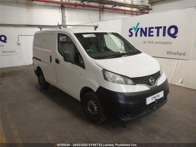 2013 NISSAN NV200 SE DCI