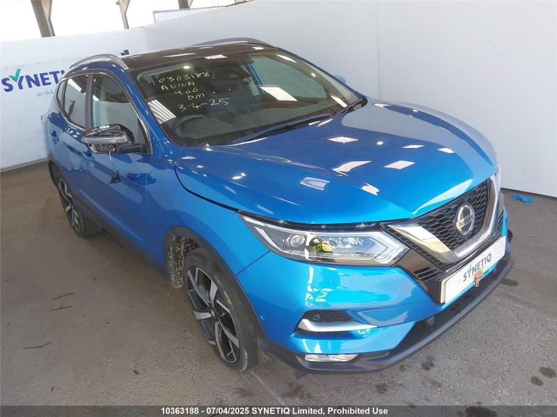 2020 NISSAN QASHQAI DIG-T TEKNA 1332cc TURBO PETROL MANUAL 5 DOOR HATCHBACK