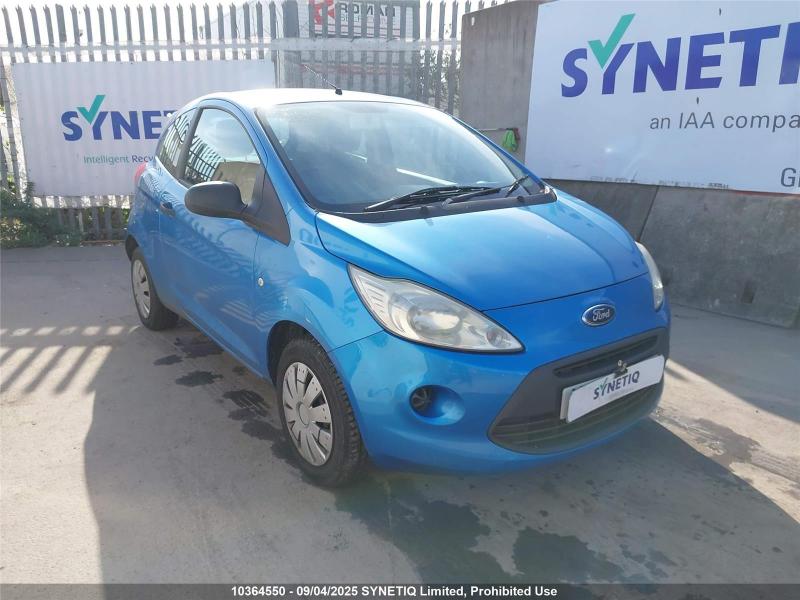 2009 FORD KA STUDIO 1242cc PETROL MANUAL 5 Speed 3 DOOR HATCHBACK