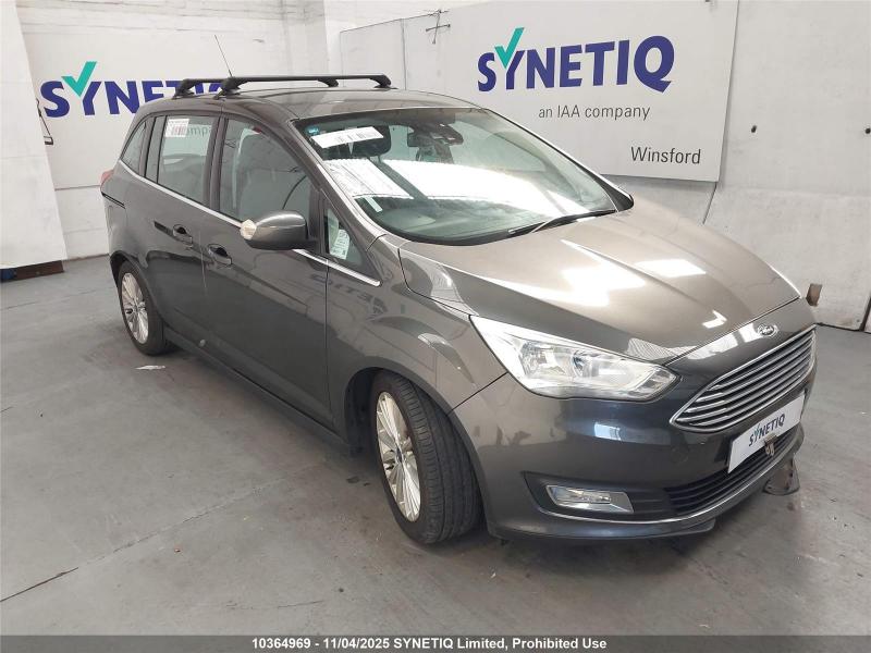 2017 FORD C-MAX GRAND TITANIUM TDCI 1499cc TURBO DIESEL MANUAL 5 DOOR MPV
