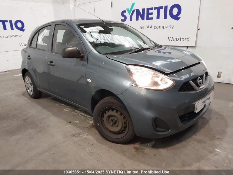 2015 NISSAN MICRA VISIA 1198cc PETROL MANUAL 5 Speed 5 DOOR HATCHBACK