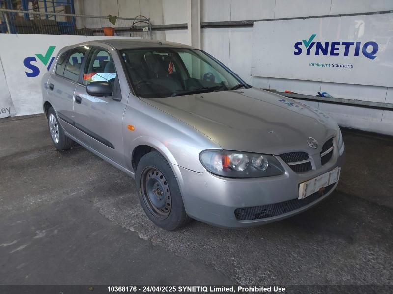 2004 NISSAN ALMERA S 1769cc PETROL AUTOMATIC 4 Speed 5 DOOR HATCHBACK