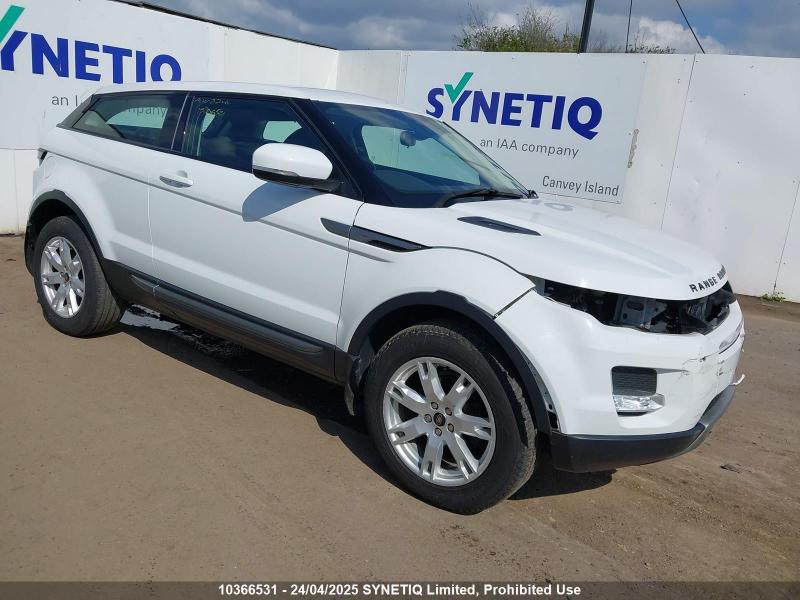 2013 LAND ROVER RANGE ROVER EVOQUE SD4 PURE 2179cc TURBO DIESEL MANUAL 6 Speed 3 DOOR COUPE