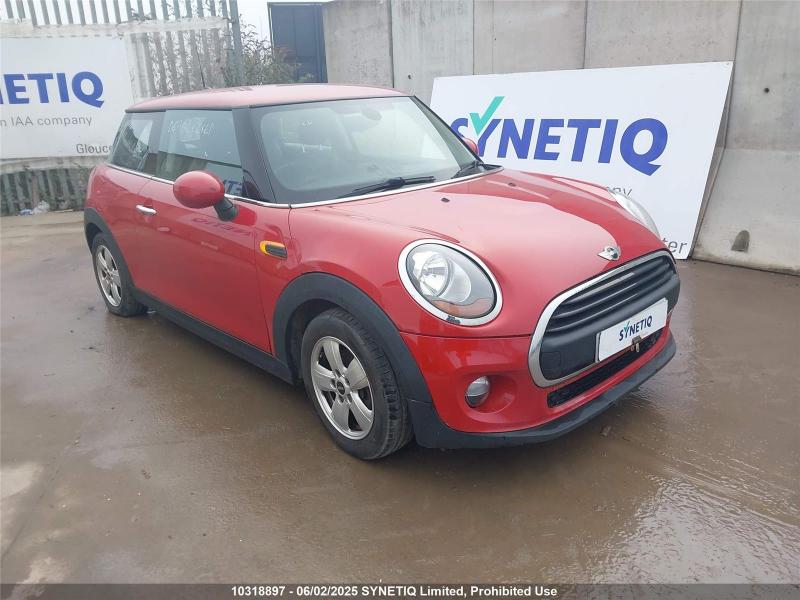 2016 MINI HATCH ONE 1198cc TURBO PETROL MANUAL 6 Speed 3 DOOR HATCHBACK
