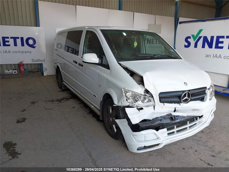 2013 MERCEDES VITO 116 CDI DUALINER 2143cc TURBO DIESEL MANUAL PANEL VAN