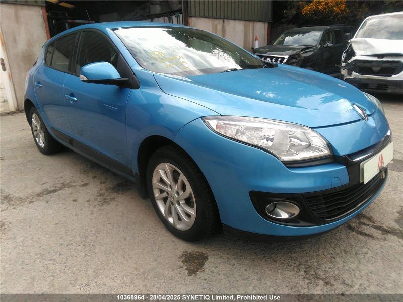 2012 RENAULT MEGANE EXPRESSION PLUS DCI 1461cc TURBO DIESEL MANUAL 6 Speed 5 DOOR HATCHBACK