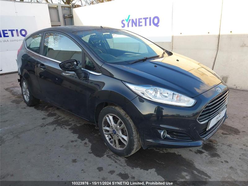 2015 FORD FIESTA ZETEC 998cc TURBO PETROL MANUAL 5 Speed 3 DOOR HATCHBACK