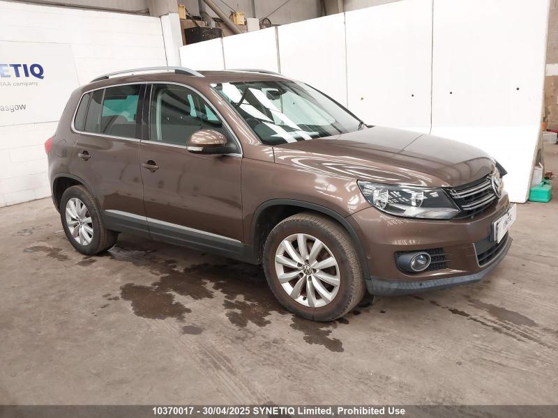 2014 VOLKSWAGEN TIGUAN MATCH TDI BLUEMOTION TECH 4MOT 1968cc TURBO DIESEL SEMI AUTO 7 Speed 5 DOOR ESTATE
