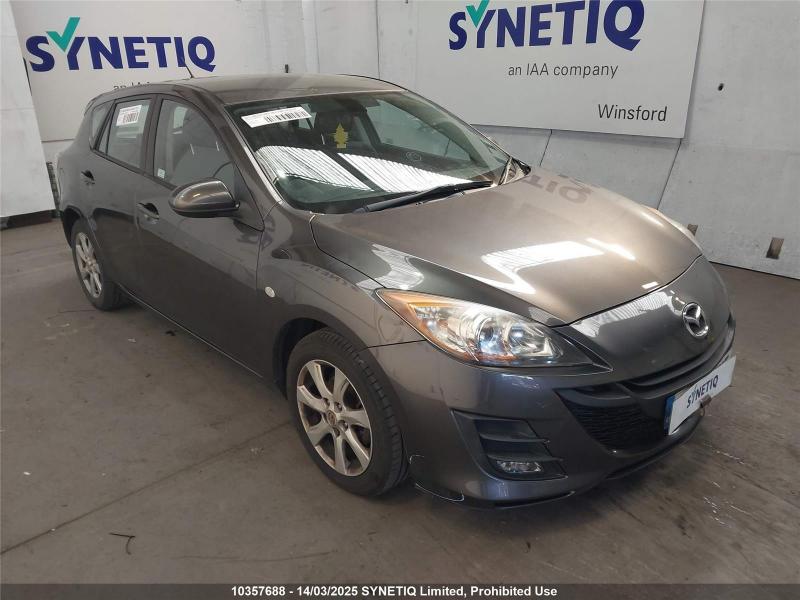 2011 MAZDA 3 TS2 D 1560cc TURBO DIESEL MANUAL 6 Speed 5 DOOR HATCHBACK