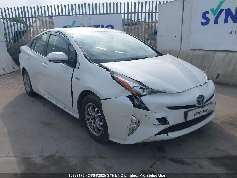 2016 TOYOTA PRIUS VVT-I BUSINESS EDITION 1798cc PETROL/ELECTRIC CVT 5 DOOR HATCHBACK
