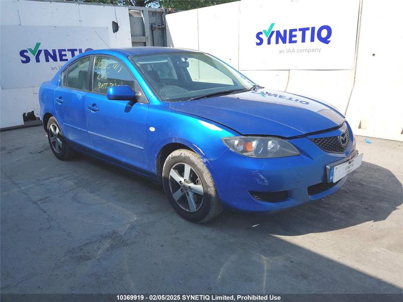 2006 MAZDA 3 TS 1598cc PETROL AUTOMATIC 4 Speed 4 DOOR SALOON