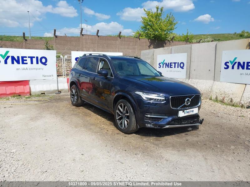 2019 VOLVO XC90 D5 POWERPULSE MOMENTUM PRO AWD 1969cc TURBO DIESEL AUTOMATIC 8 Speed 5 DOOR ESTATE