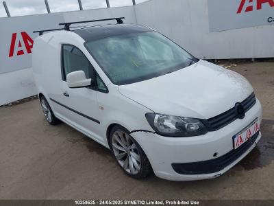 Image of 2011 VOLKSWAGEN CADDY C20 TDI 102 1598cc TURBO DIESEL MANUAL 5 Speed 5 DOOR PANEL VAN