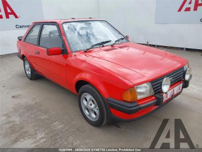 1982 FORD ESCORT XR3