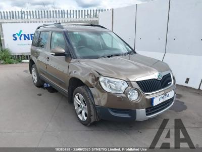 Image of 2011 SKODA YETI SE GREENLINE II TDI CR 1598cc TURBO DIESEL MANUAL 5 DOOR HATCHBACK