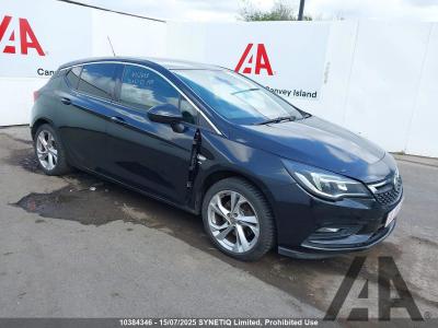 Image of 2017 VAUXHALL ASTRA SRI CDTI 1598cc TURBO DIESEL AUTOMATIC 6 Speed 5 DOOR HATCHBACK