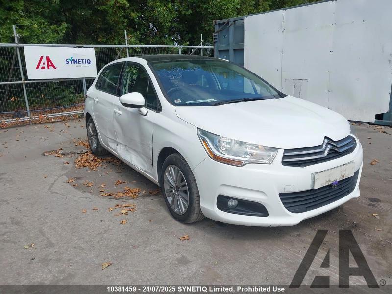 2013 CITROEN C4 VTR PLUS HDI 1560cc TURBO DIESEL MANUAL 5 Speed 5 DOOR HATCHBACK