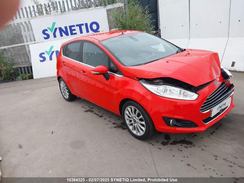 2014 FORD FIESTA TITANIUM X 998cc TURBO PETROL MANUAL 5 Speed 5 DOOR HATCHBACK