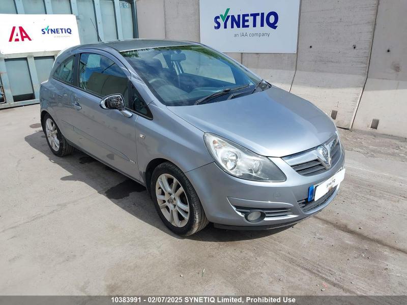 2008 VAUXHALL CORSA SXI 16V 1229cc PETROL MANUAL 5 Speed 3 DOOR HATCHBACK