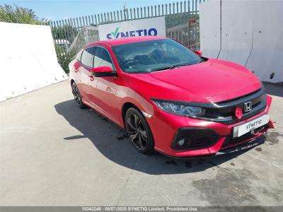 Image of 2018 HONDA CIVIC VTEC SR 988cc TURBO PETROL MANUAL 6 Speed 5 DOOR HATCHBACK