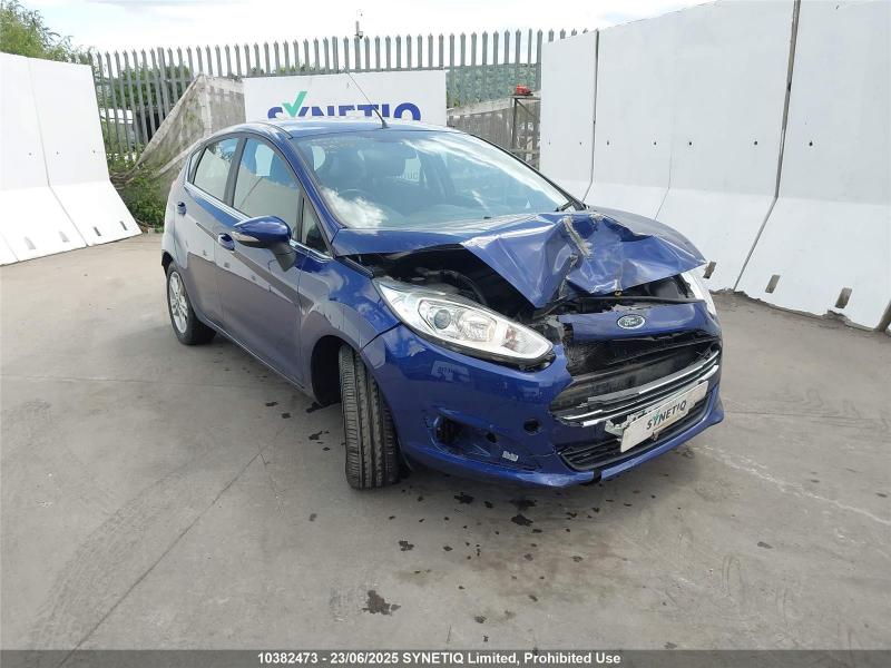 2015 FORD FIESTA ZETEC TDCI 1499cc TURBO DIESEL MANUAL 5 Speed 5 DOOR HATCHBACK