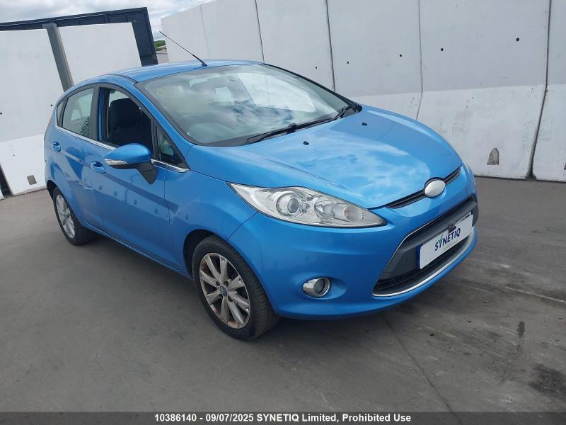 2009 FORD FIESTA ZETEC TDCI 1398cc TURBO DIESEL MANUAL 5 Speed 5 DOOR HATCHBACK