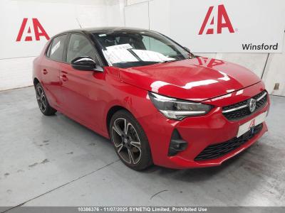 Image of 2022 VAUXHALL CORSA SRI EDITION 1199cc TURBO PETROL MANUAL 5 DOOR HATCHBACK