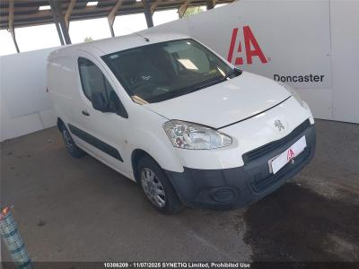 Image of 2013 PEUGEOT PARTNER HDI S L1 850 1560cc TURBO DIESEL MANUAL 5 Speed PANEL VAN