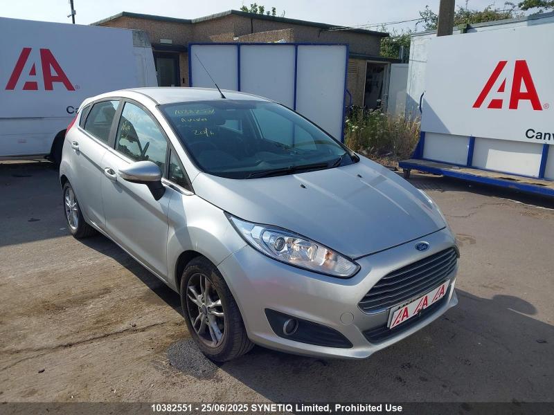 2015 FORD FIESTA ZETEC 998cc TURBO PETROL MANUAL 5 Speed 5 DOOR HATCHBACK