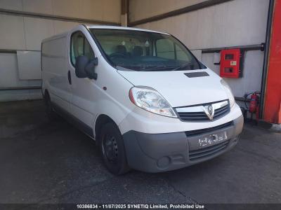 Image of 2014 VAUXHALL VIVARO 2700 CDTI 1995cc TURBO DIESEL MANUAL 6 Speed PANEL VAN