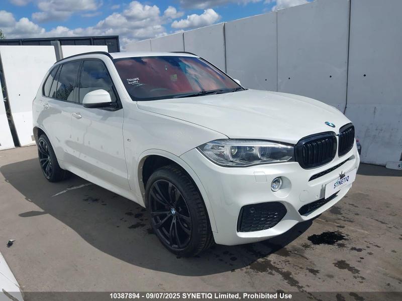 2015 BMW X5 XDRIVE25D M SPORT 1995cc TURBO DIESEL AUTOMATIC 8 Speed 5 DOOR ESTATE