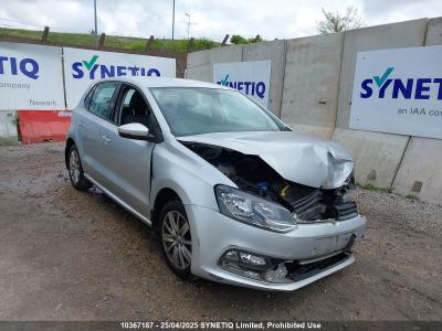 Image of 2015 VOLKSWAGEN POLO SE 999cc PETROL MANUAL 5 Speed 5 DOOR HATCHBACK