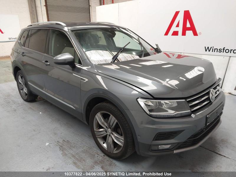 2019 VOLKSWAGEN TIGUANSPACE MATCH TDI 1968cc TURBO DIESEL MANUAL 6 Speed 5 DOOR ESTATE