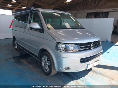 Image of 2012 VOLKSWAGEN TRANSPORTER CALIFORNIA SE TDI 1968cc TURBO DIESEL SEMI AUTO 7 Speed MOTORHOME