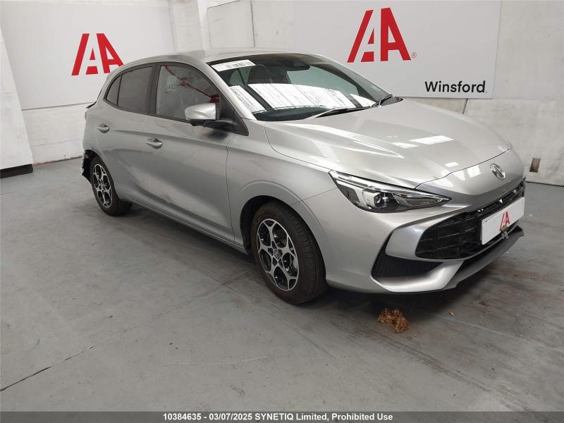 2024 MG 3 TROPHY 1498cc PETROL/ELECTRIC AUTOMATIC 5 DOOR HATCHBACK