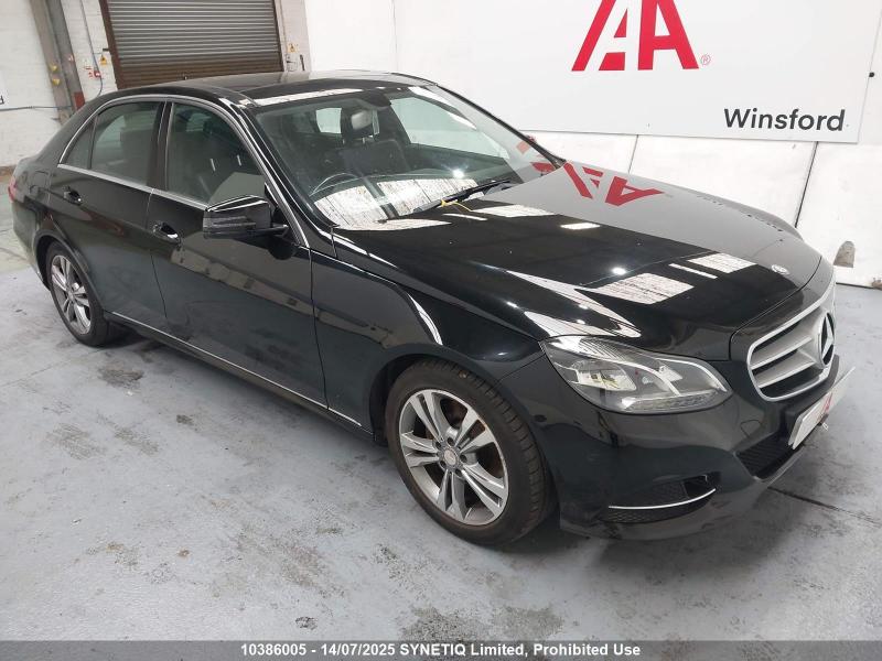 2014 MERCEDES E-CLASS E250 CDI SE PREMIUM 2143cc TURBO DIESEL AUTOMATIC 4 DOOR SALOON