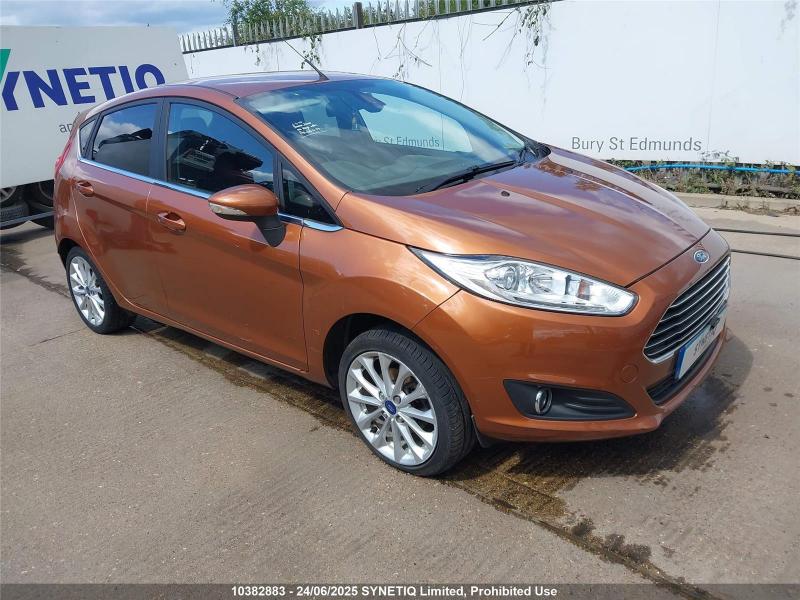 2015 FORD FIESTA TITANIUM X 998cc TURBO PETROL MANUAL 5 Speed 5 DOOR HATCHBACK