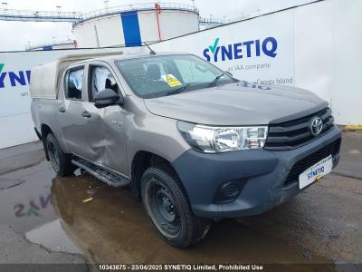 Image of 2018 TOYOTA HI-LUX ACTIVE 4WD D-4D DCB 2393cc TURBO DIESEL MANUAL PICK UP