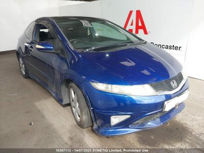 Image of 2009 HONDA CIVIC I-CDTI TYPE S GT 2204cc TURBO DIESEL MANUAL 6 Speed 3 DOOR HATCHBACK