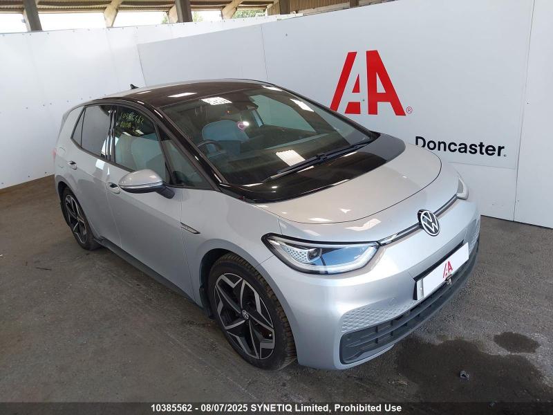 2021 VOLKSWAGEN ID3 TOUR ELECTRIC DIRECT DRIVE 5 DOOR HATCHBACK