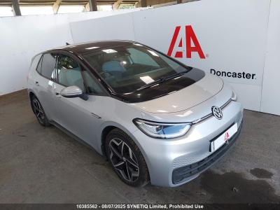 Image of 2021 VOLKSWAGEN ID3 TOUR ELECTRIC DIRECT DRIVE 5 DOOR HATCHBACK