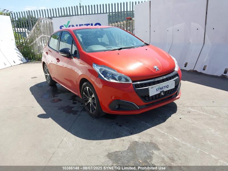 2016 PEUGEOT 208 PURETECH ACTIVE DESIGN MENTHOL 1199cc PETROL MANUAL 5 DOOR HATCHBACK