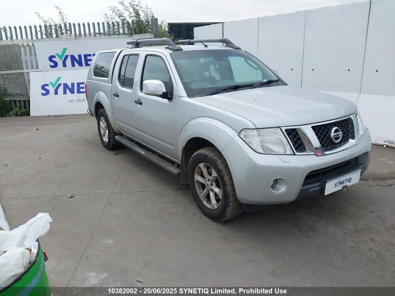 2012 NISSAN NAVARA DCI TEKNA 4X4 SHR DCB 2488cc TURBO DIESEL AUTOMATIC 5 Speed PICK UP