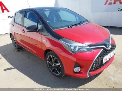 Image of 2016 TOYOTA YARIS VVT-I DESIGN M-DRIVE S 1497cc PETROL/ELECTRIC CVT 5 DOOR HATCHBACK