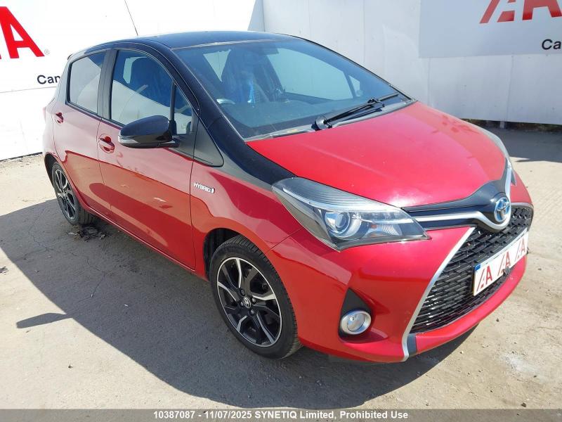 2016 TOYOTA YARIS VVT-I DESIGN M-DRIVE S 1497cc PETROL/ELECTRIC CVT 5 DOOR HATCHBACK