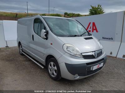 Image of 2012 VAUXHALL VIVARO 2900 CDTI SPORTIVE LWB 1995cc TURBO DIESEL MANUAL 6 Speed PANEL VAN