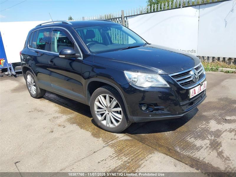 2010 VOLKSWAGEN TIGUAN SPORT TDI 4MOTION 1968cc TURBO DIESEL AUTOMATIC 6 Speed 5 DOOR ESTATE